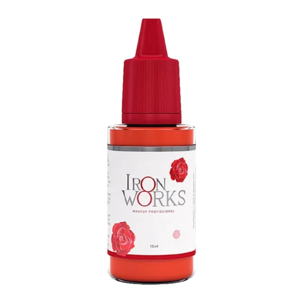 Pigmento para Micropigmentação Iron Works - Vermelho Alaranjado