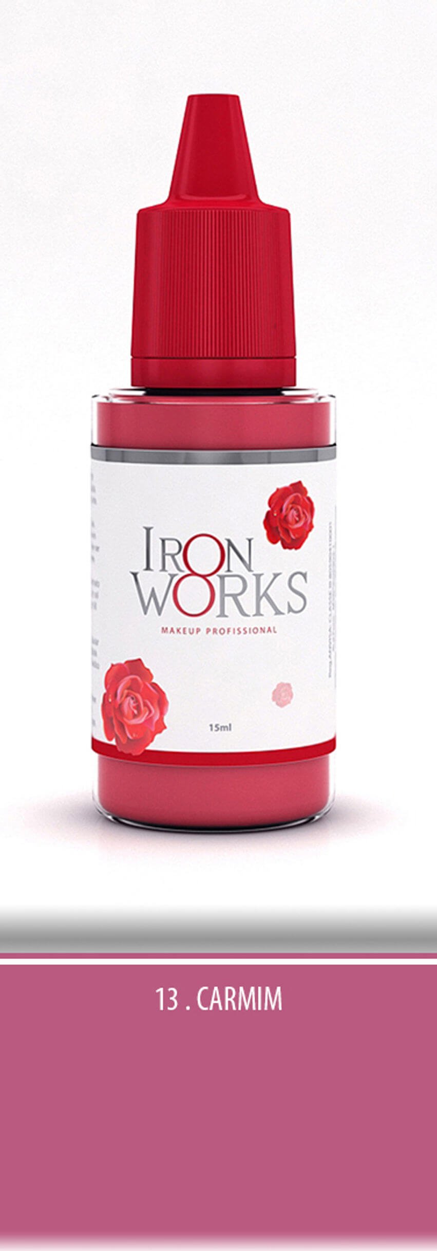 pigmento para micropgmentação carmim