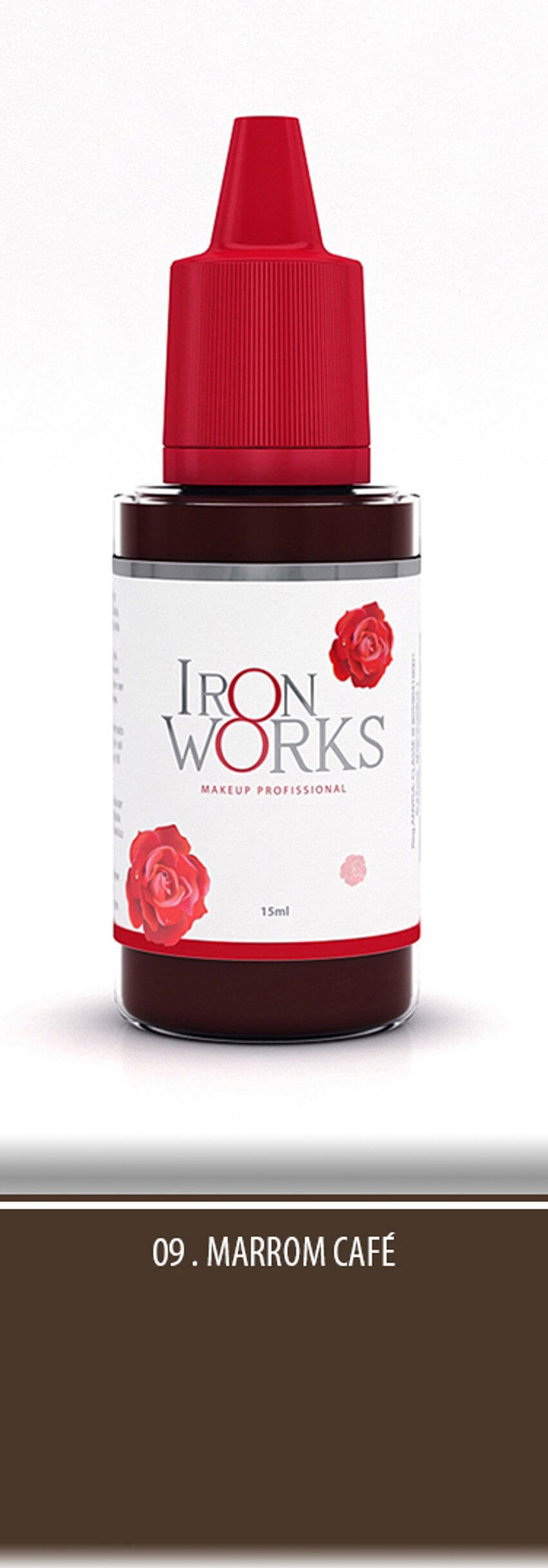 pigmento para micropgmentação marrom café