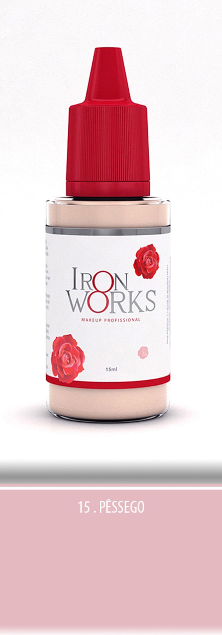 pigmento para micropgmentação pessego