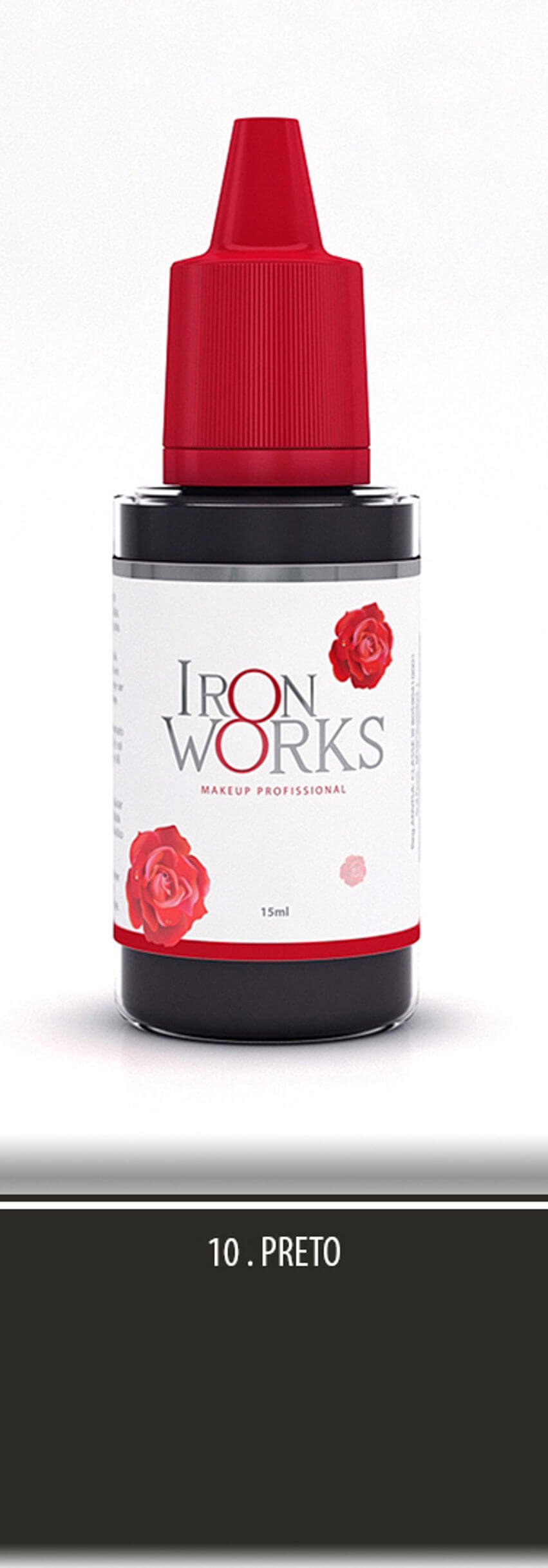 pigmento para micropgmentação preto