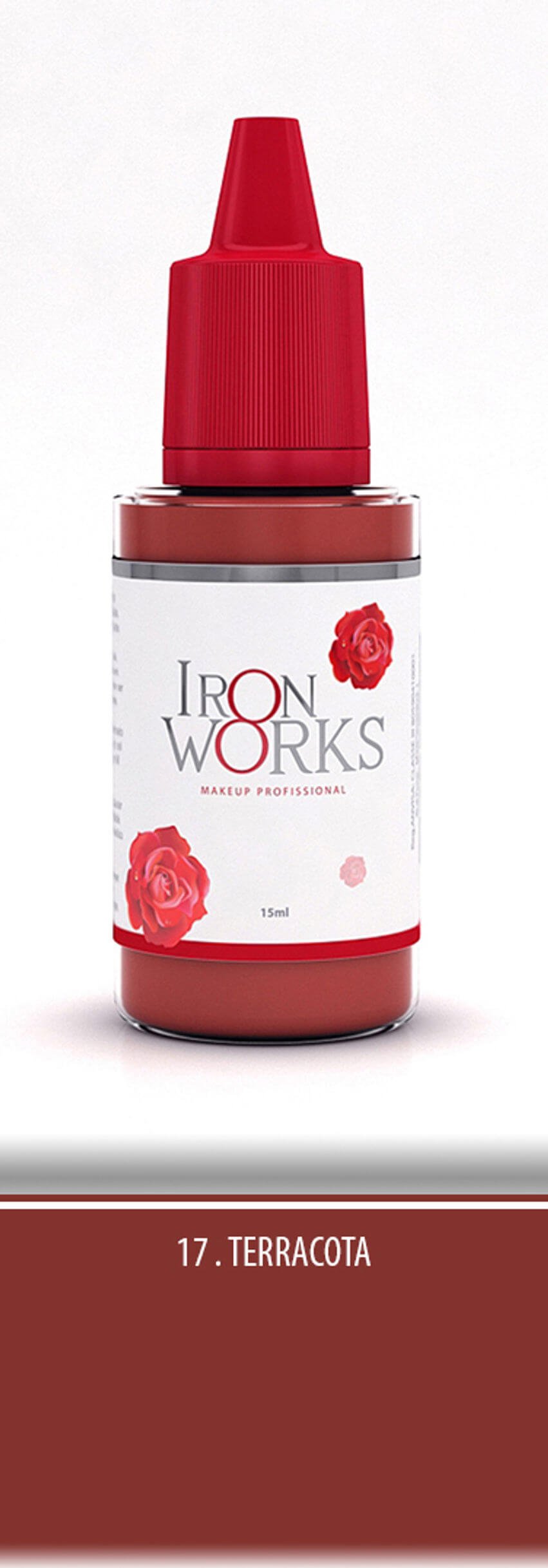 pigmento para micropgmentação terracota