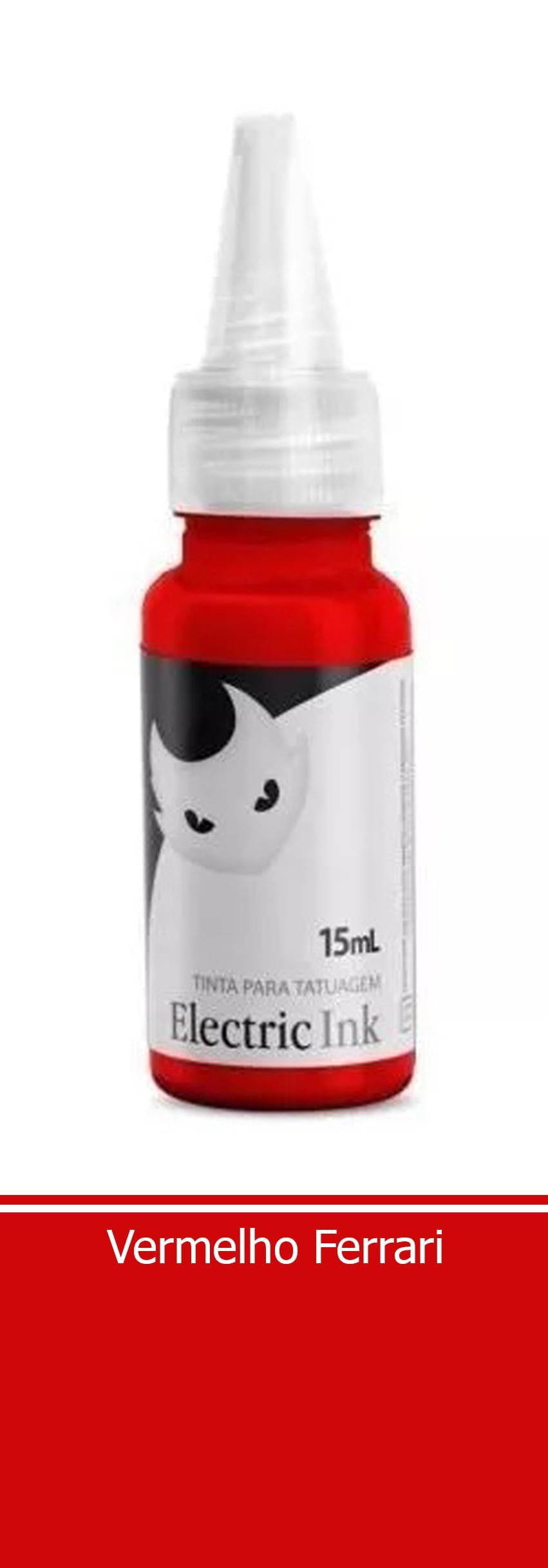 Pigmento para micropigmentação electrik-ink-vermelho-ferrari