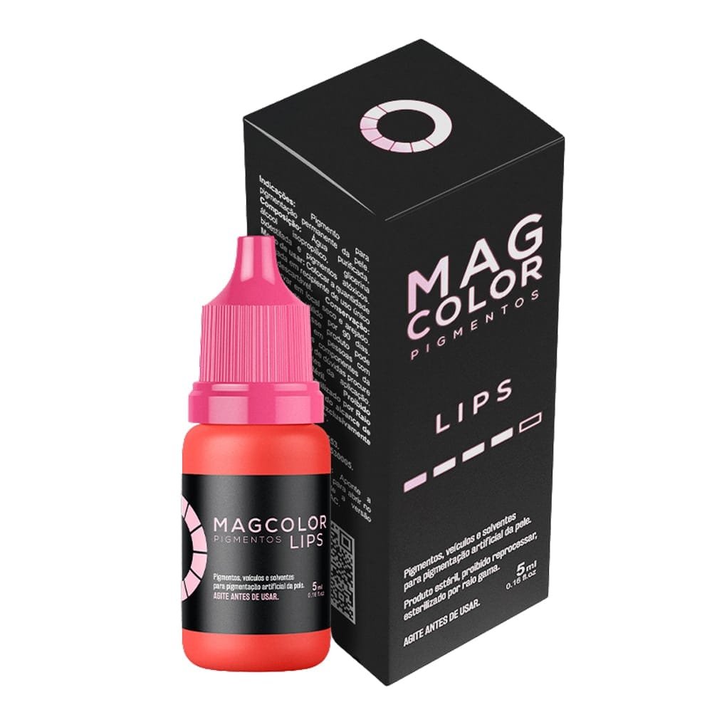 Pigmento para Micropigmentação Mag Color - Coral Lips