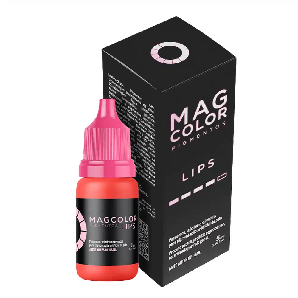Pigmento para Micropigmentação Mag Color - Coral Lips